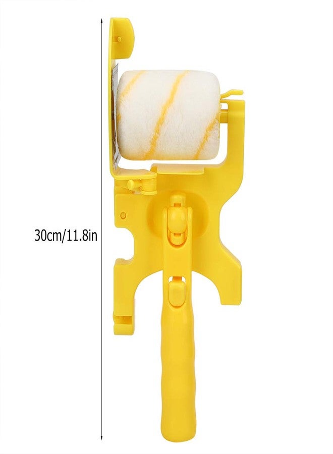 Naroote Paint Edger Roller Brush Multifunctional Hand Held Clean Cut Paint Edger Roller Brush Paint Edger Combo Kit for Home Room Wall Ceiling Indoor Outdoor Painting - Image 5